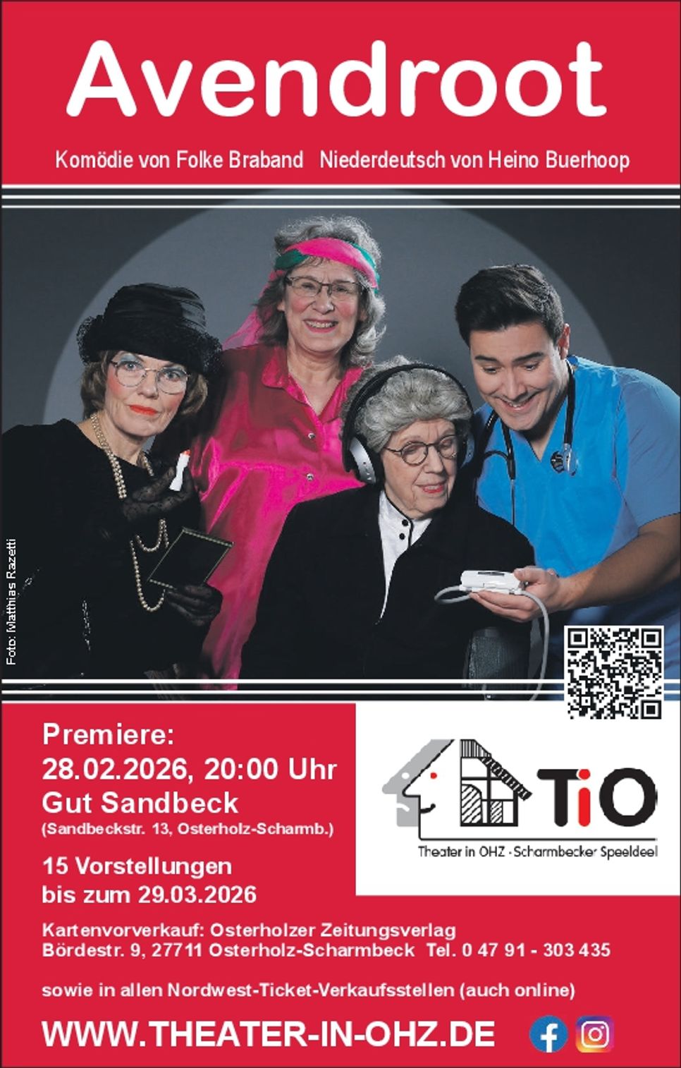 Theaterstück „Avendroot“