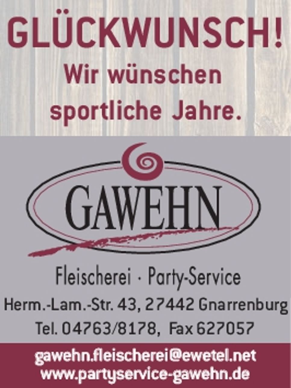 Glückwunsch