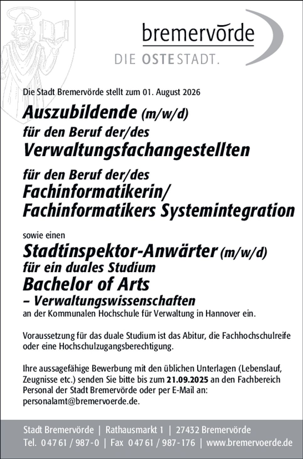 Ausbildung 2026