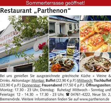 Sitzplatz - Sommergarten geöffnet
