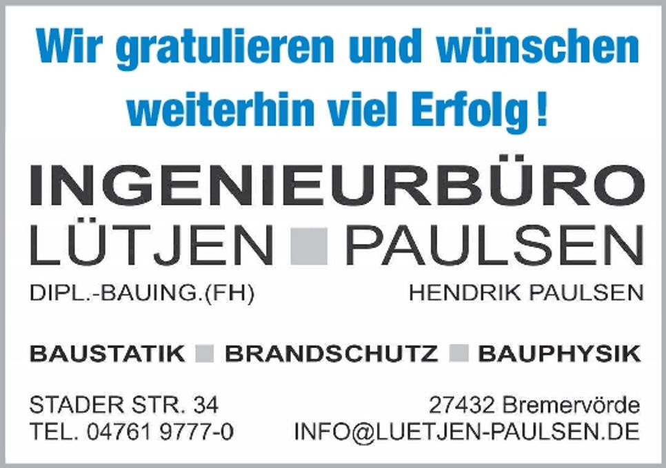 Wir gratulieren