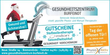 Fitness verschenken / Voranzeige