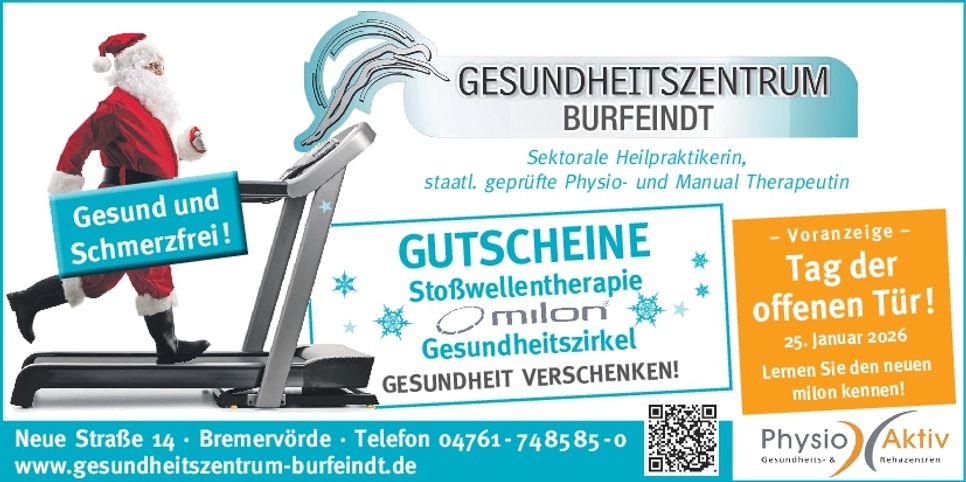 Fitness verschenken / Voranzeige
