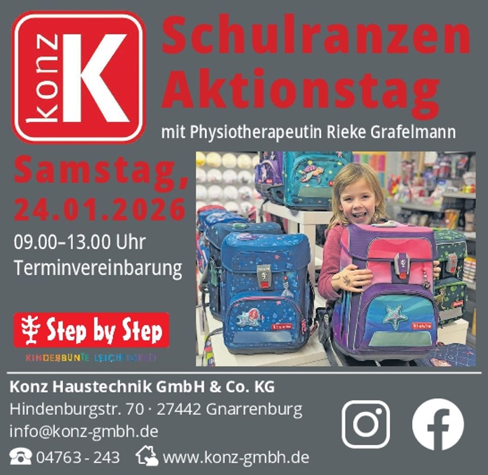 Schulranzen Aktionstage