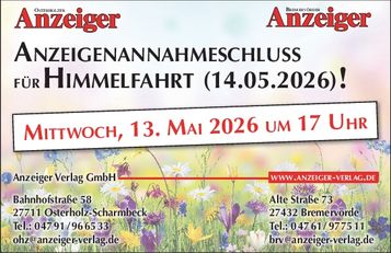 In eigener Sache - Himmelfahrt 