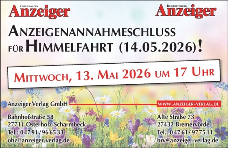 In eigener Sache - Himmelfahrt 