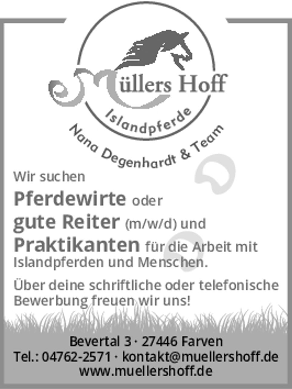 Stellengesuch
