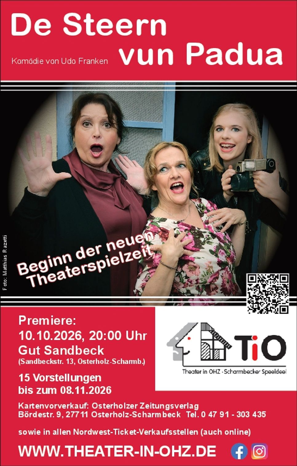 Theaterstück „Steern vun Padua“