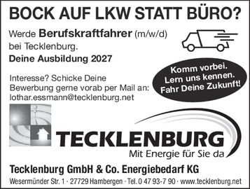 LKW-Fahrer für Gefahrguttransporte
