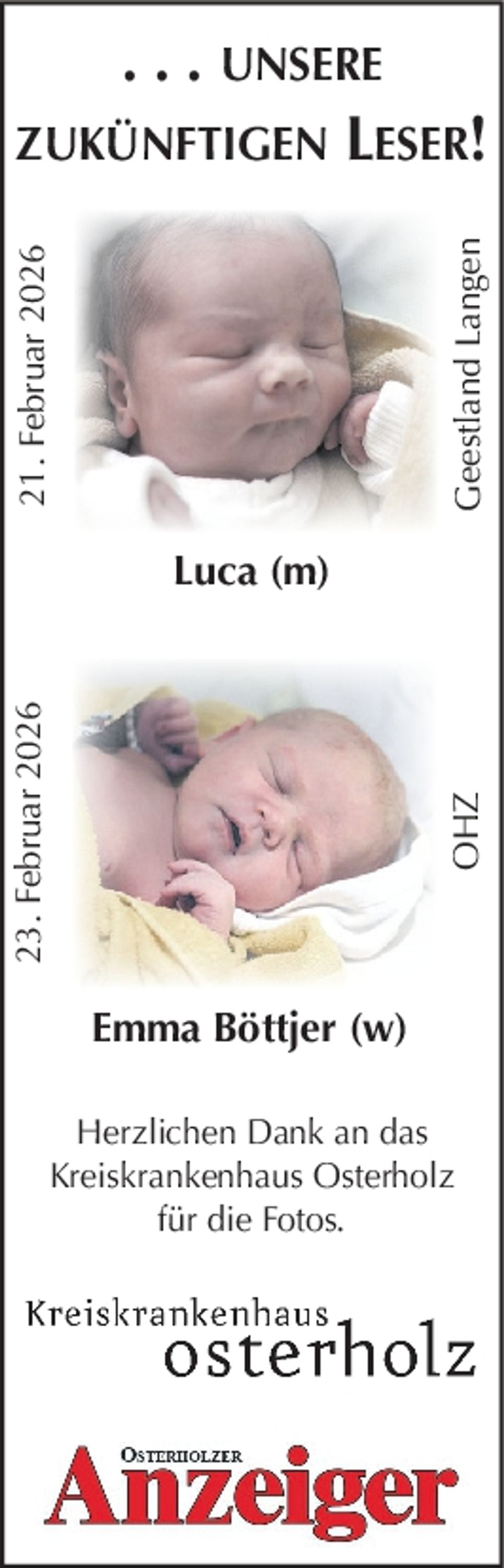 Babys OHZ 21+23.02.2026