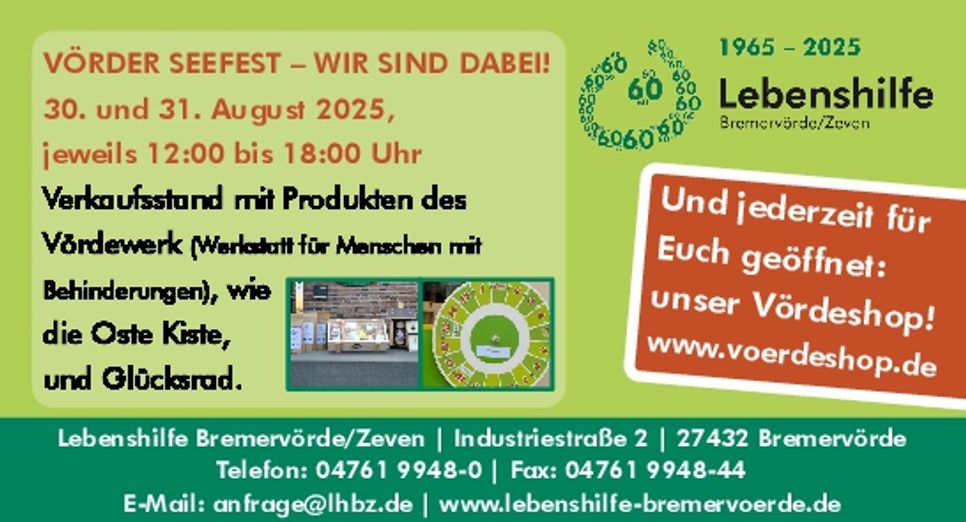 Wir sind dabei!