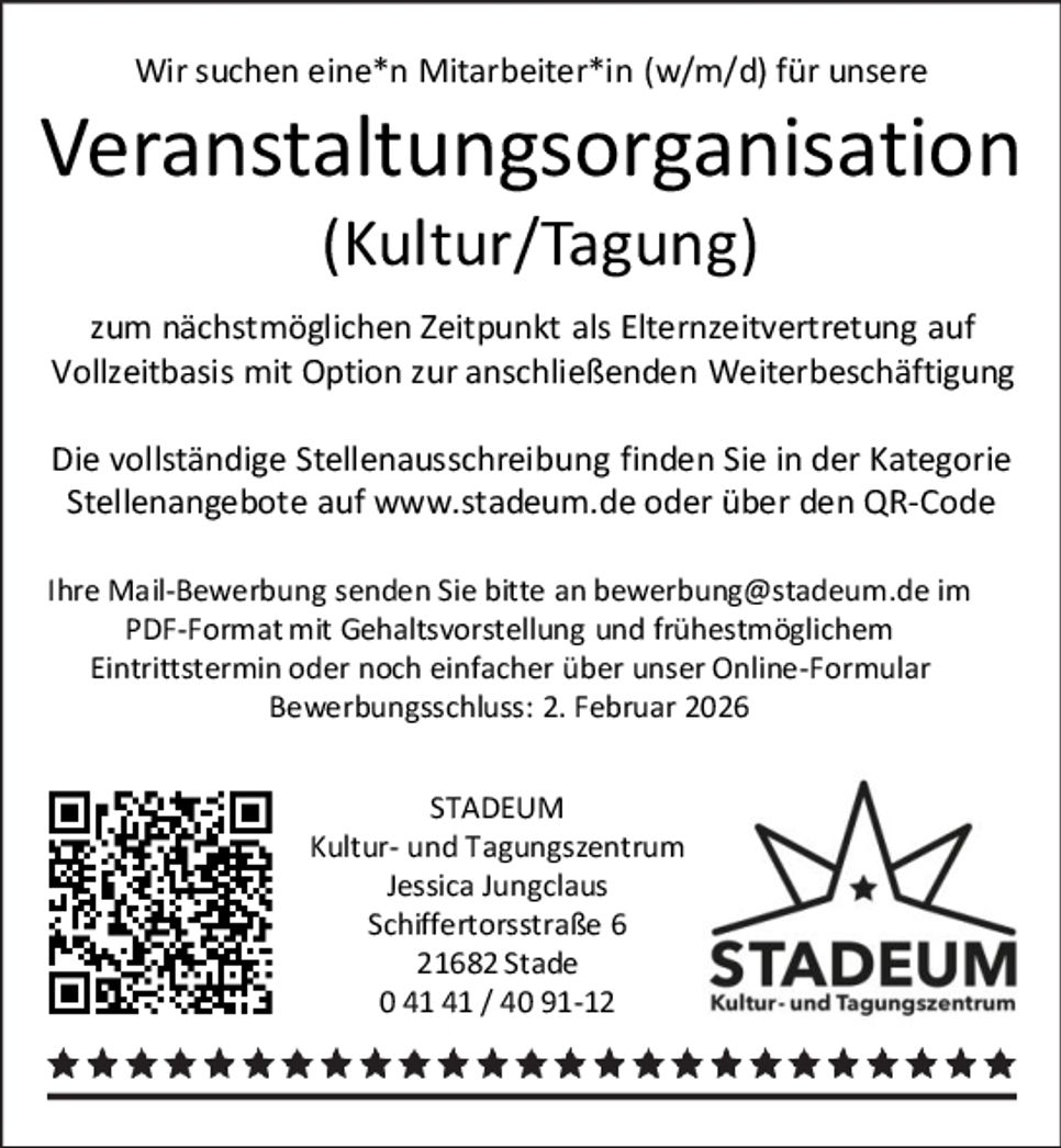 MA Veranstaltungsorganisation