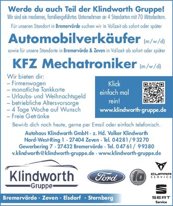Automobilverkäufer | KFZ Mechatroniker