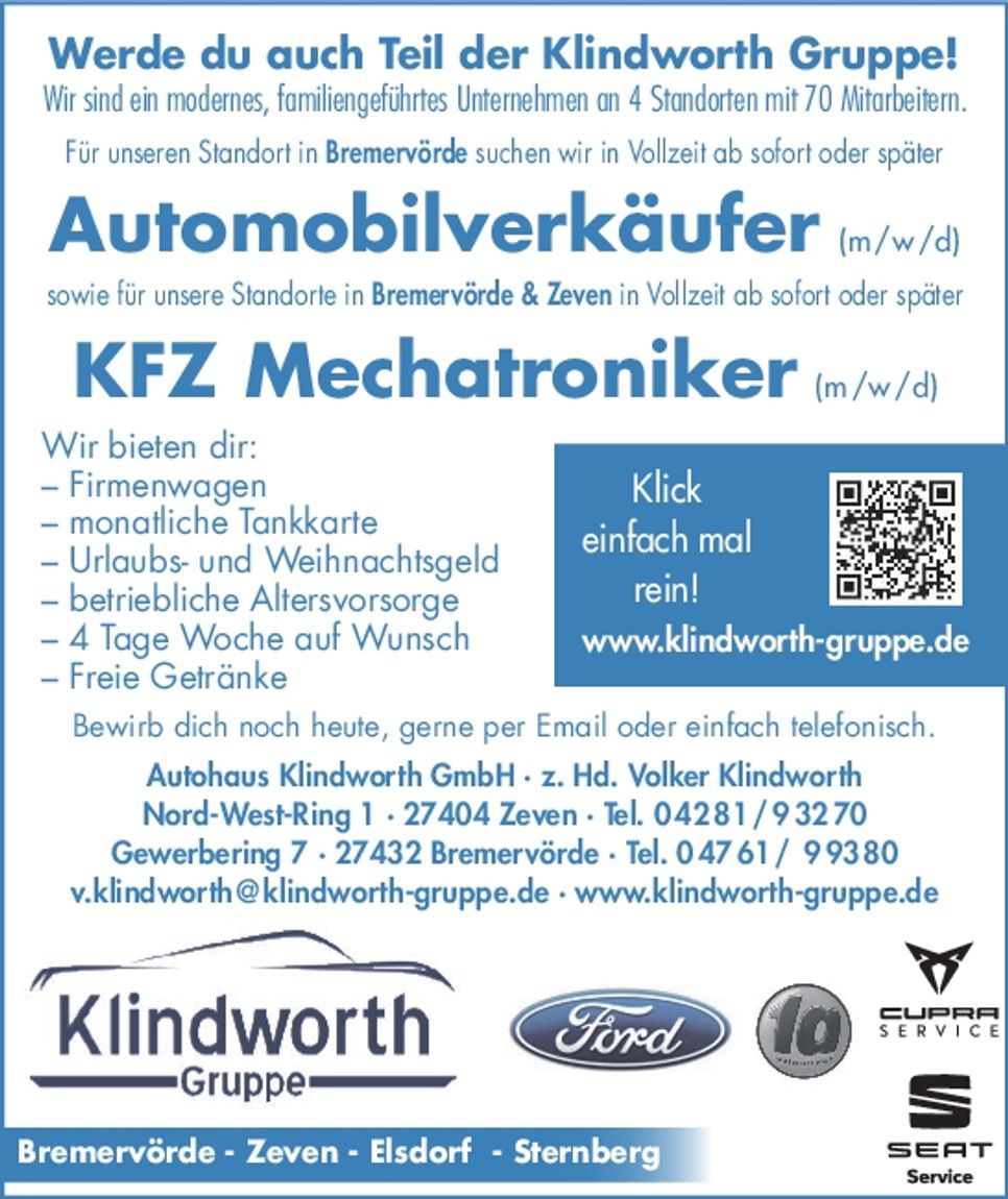 Automobilverkäufer | KFZ Mechatroniker