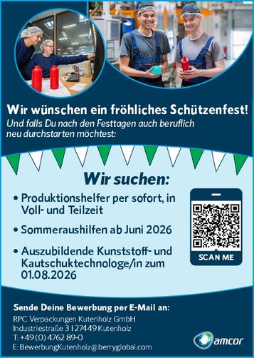 Wir wünschen ein fröhliches Schützenfest