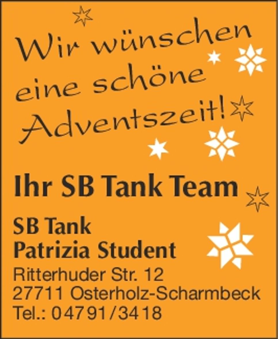 Adventsanzeige
