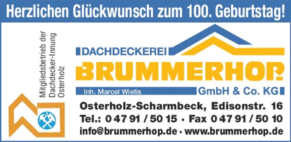 Glückwunsch Pennigbüttel