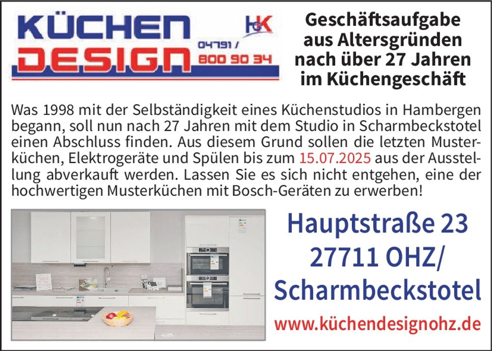 Image Abverkauf zur Schließung