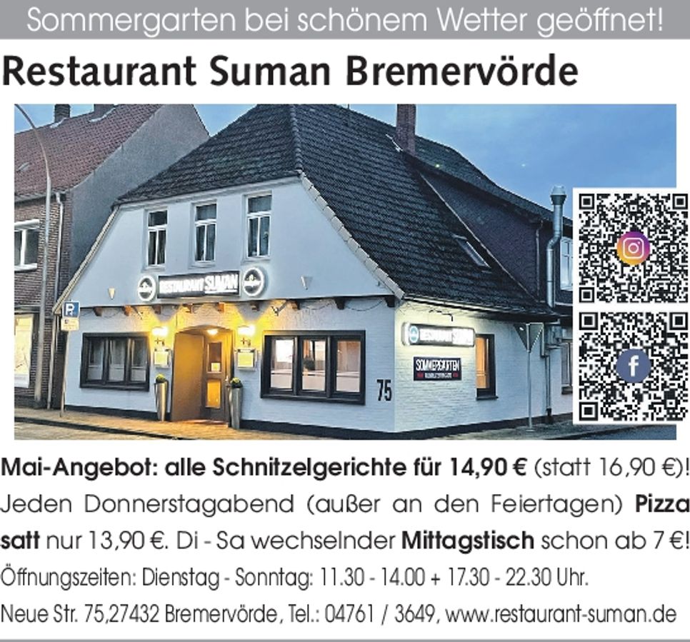 Mai-Angebot
