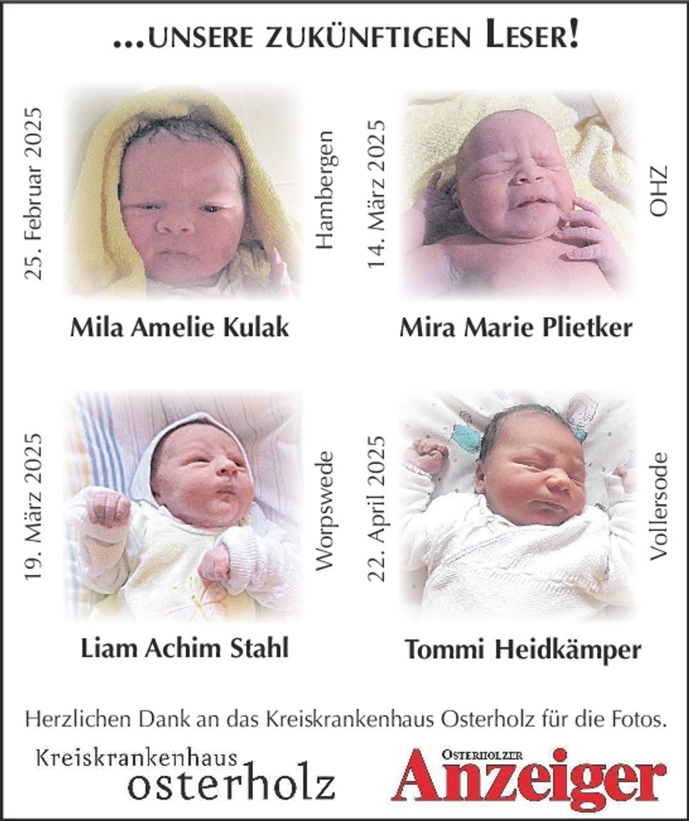 Babys OHZ 25.02.-22.04.2025