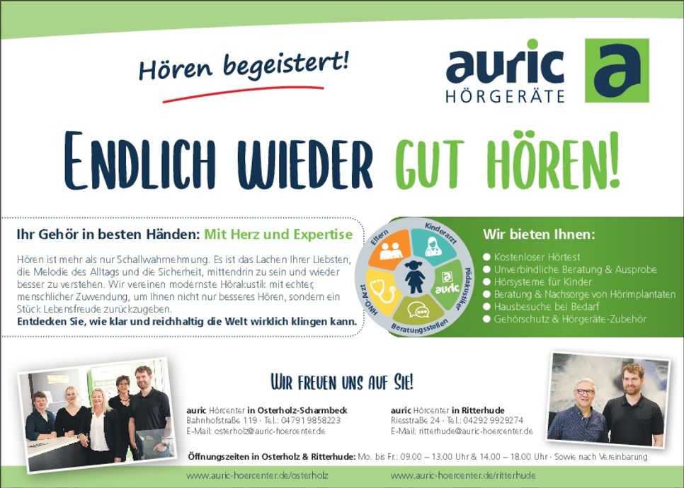 Endlich wieder gut hören!