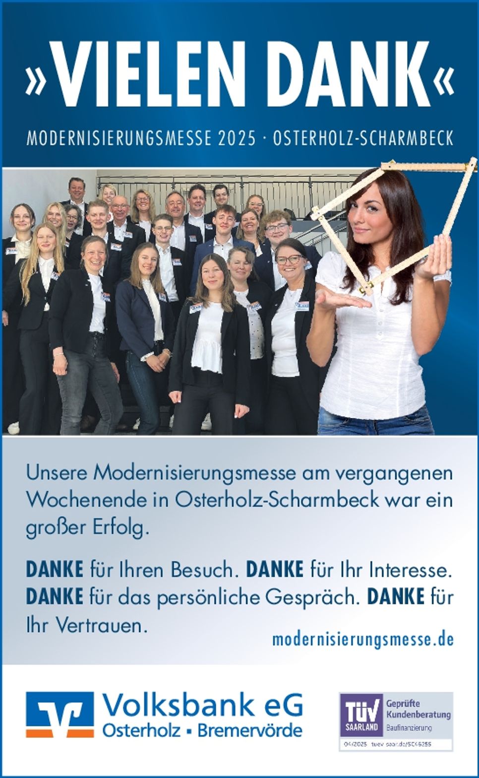 Danke Modernisierungsmesse 26./27.4.25