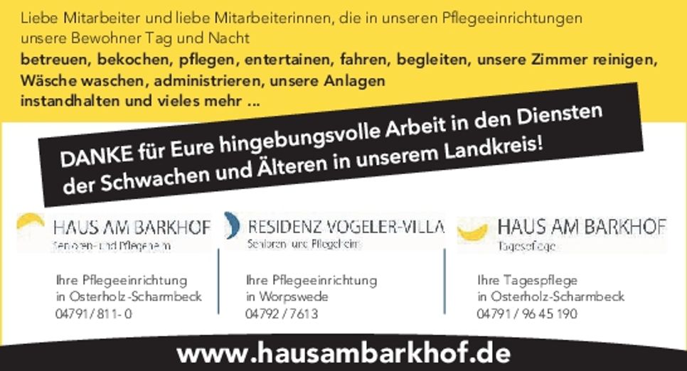 Glückwunsch Tag der Pfleg