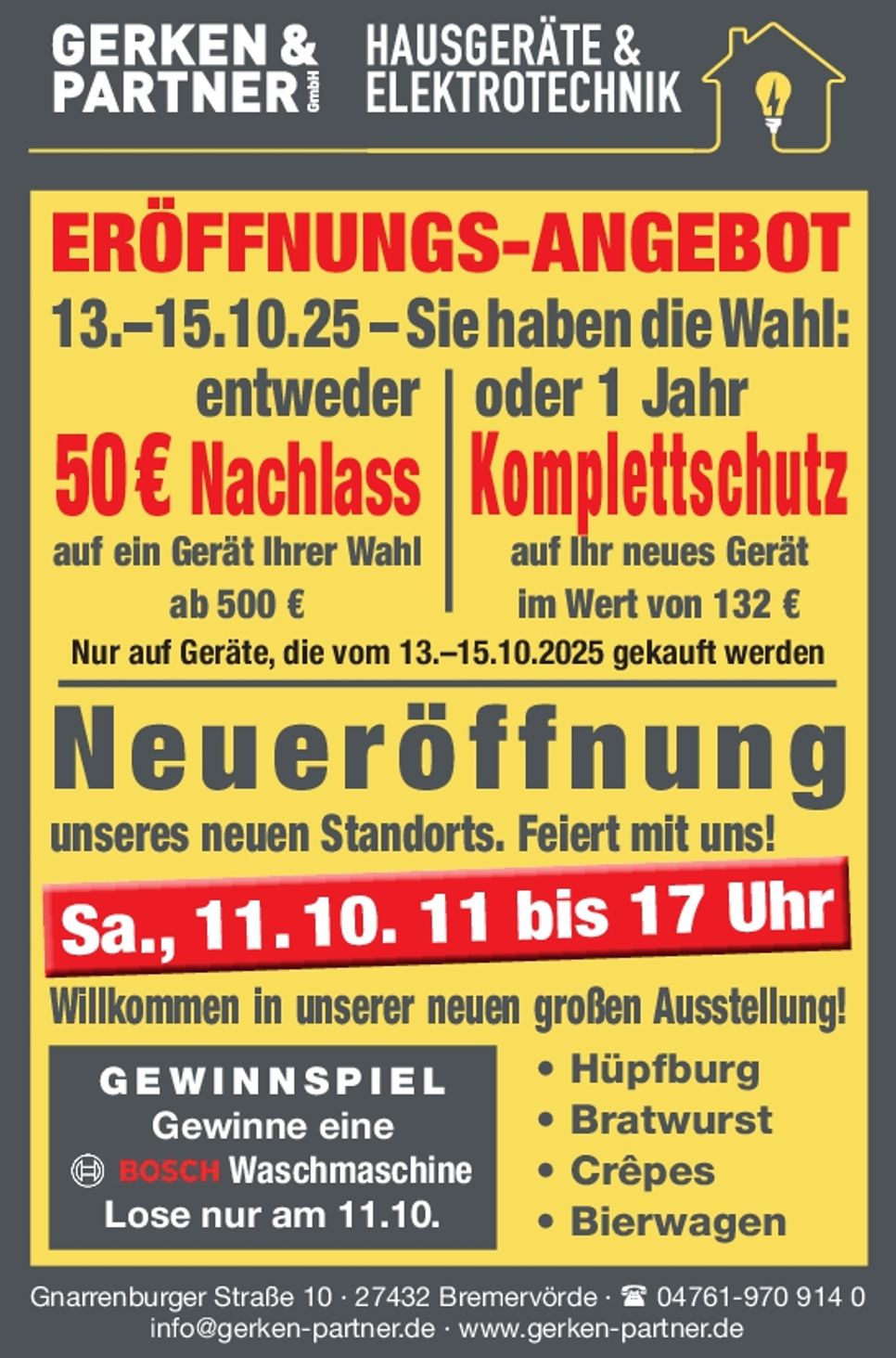  Eröffnung 11.10. Aktion Eröffnung