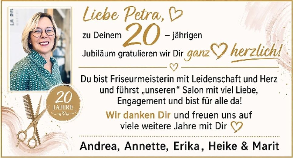 Liebe Petra