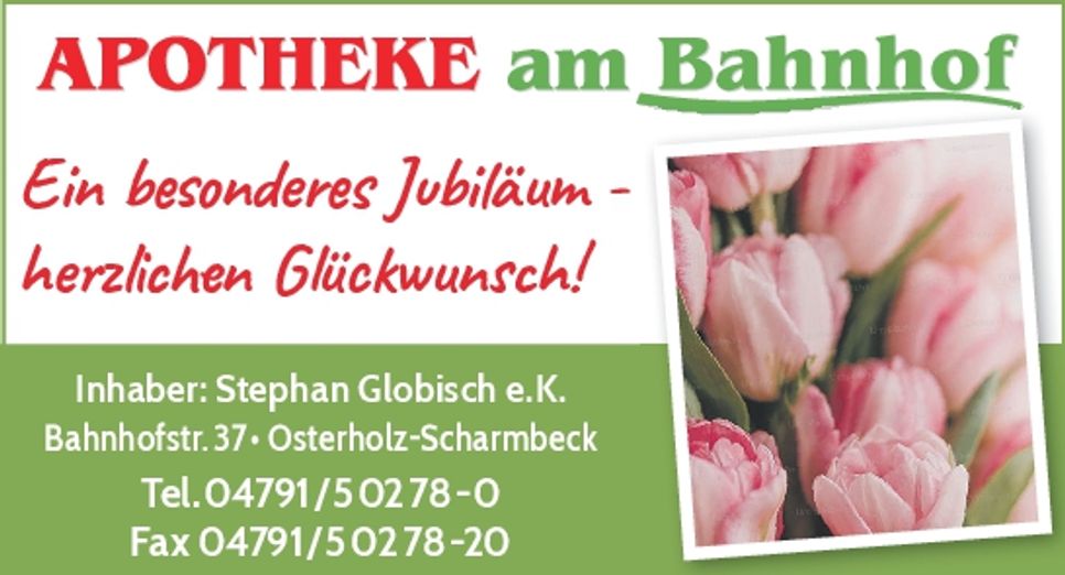 Glückwunsch 25 J. Hauspflege-Profis