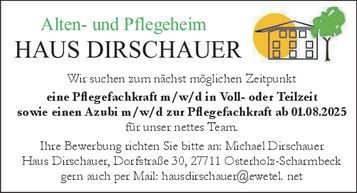 Pflegefachkräfte und Azubi