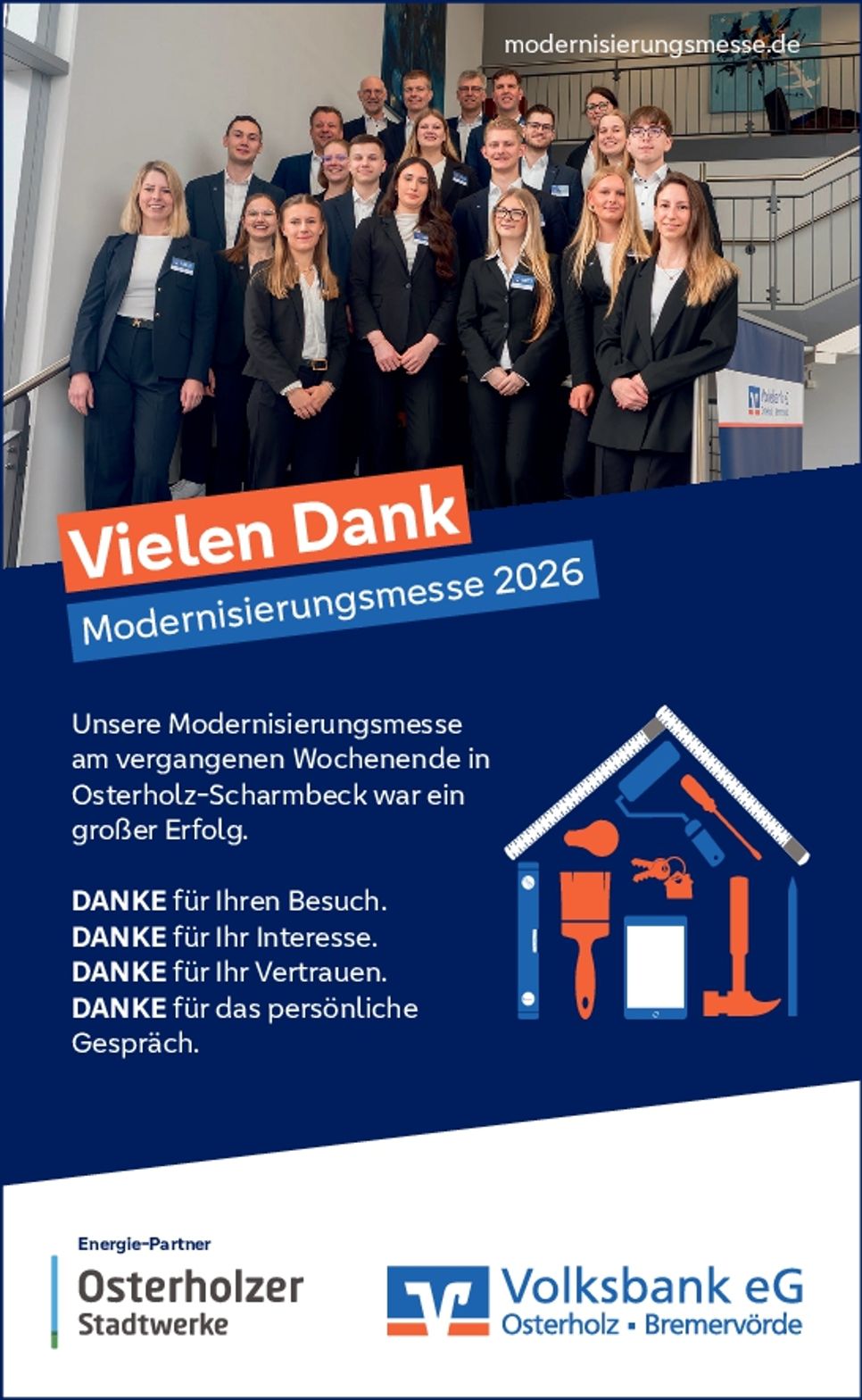 Danke Modernisierungsmesse 2026