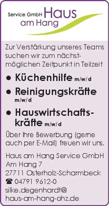 Div. Stellenangebote
