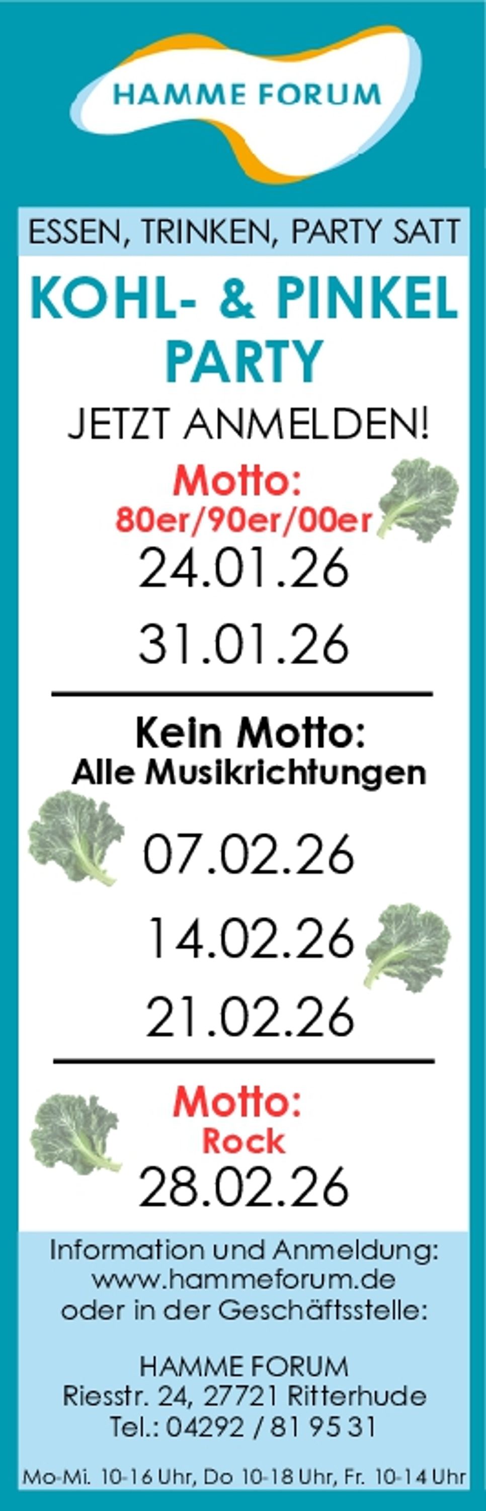 Kohlfahrten 2025