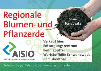 Regionale Blumen- und Pflanzerde