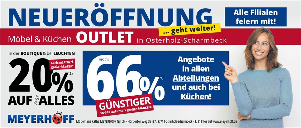 Eröffnung Outlet