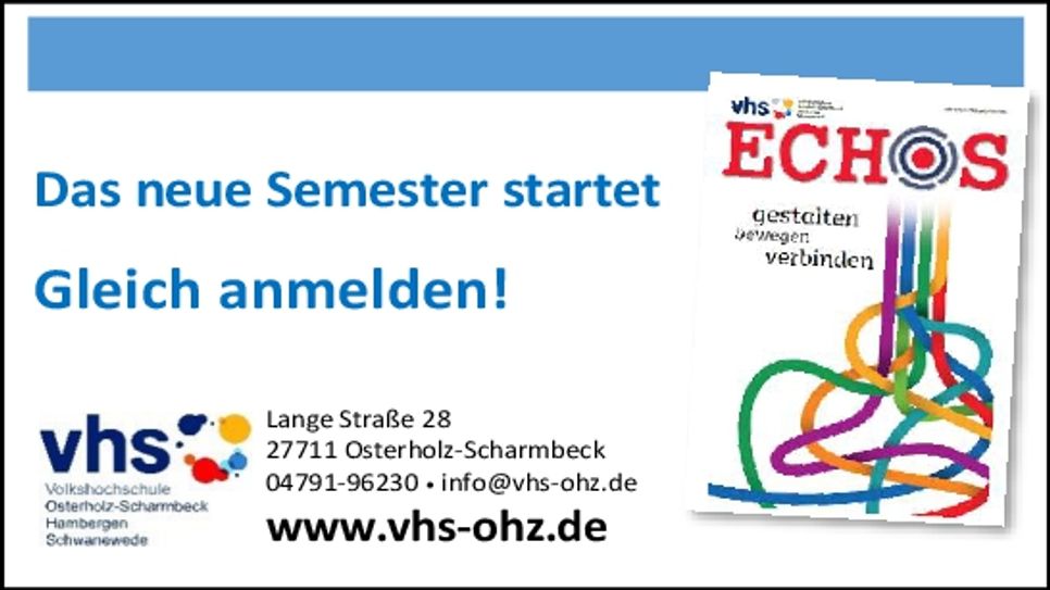 Das neue Semester startet 