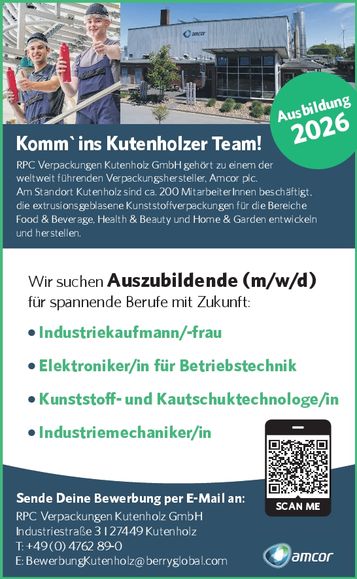 Ausbildung 2026