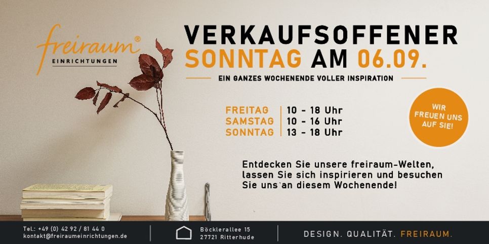 Verkaufsoffener Sonntag