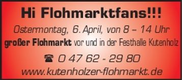 Flohmarkt 6. April