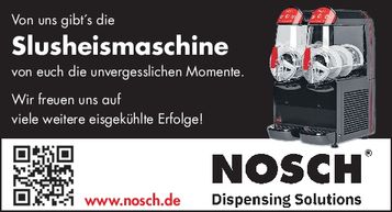 Von uns  gibt`s die Slusheismaschine