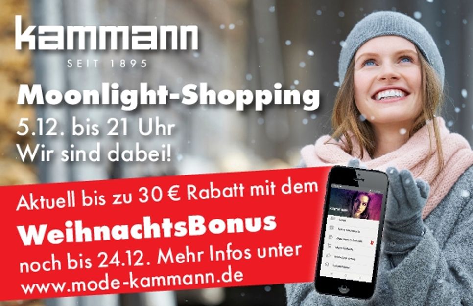 Wir sind dabei - Moonlight-Shopping