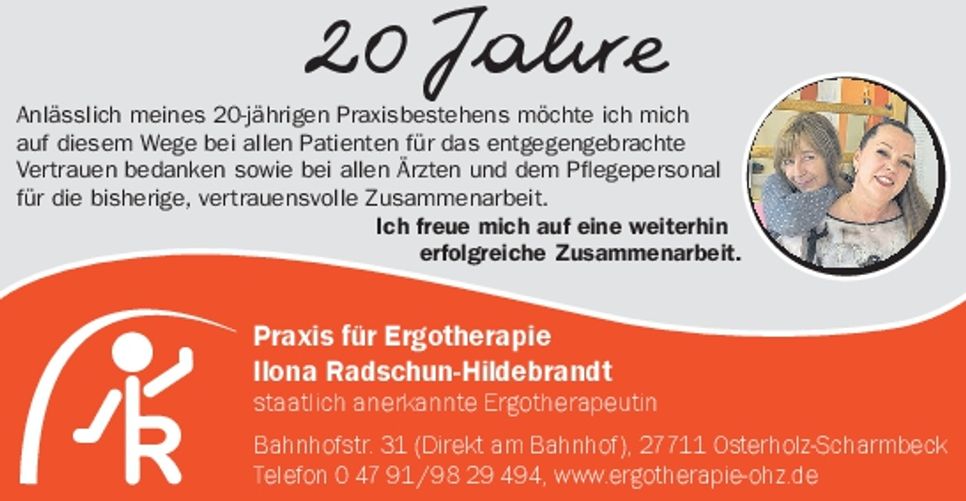 20-jähriges Jubiläum