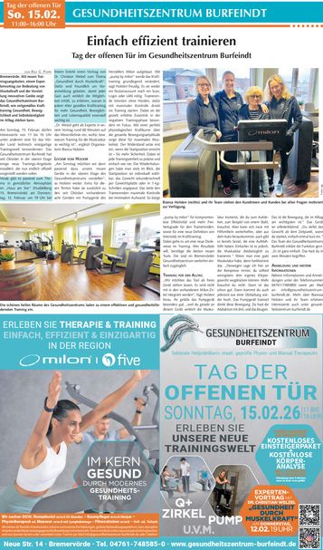 Portrait Seite - Tag der offenen Tür