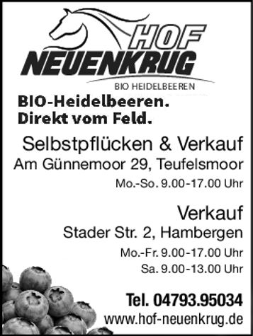 BIO-Heidelbeeren