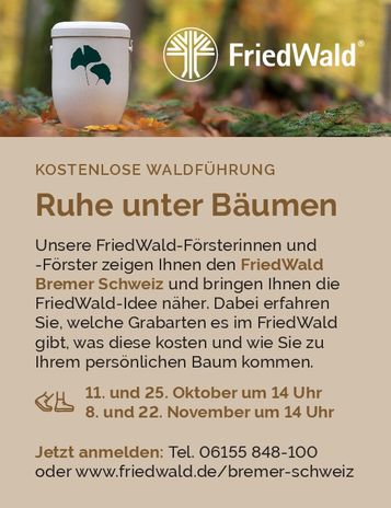 FriedWald Bremer Schweiz