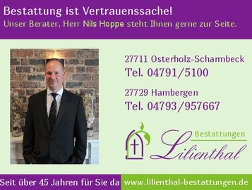 NEU Hoppe - Bestattung ist Vertrauenss.