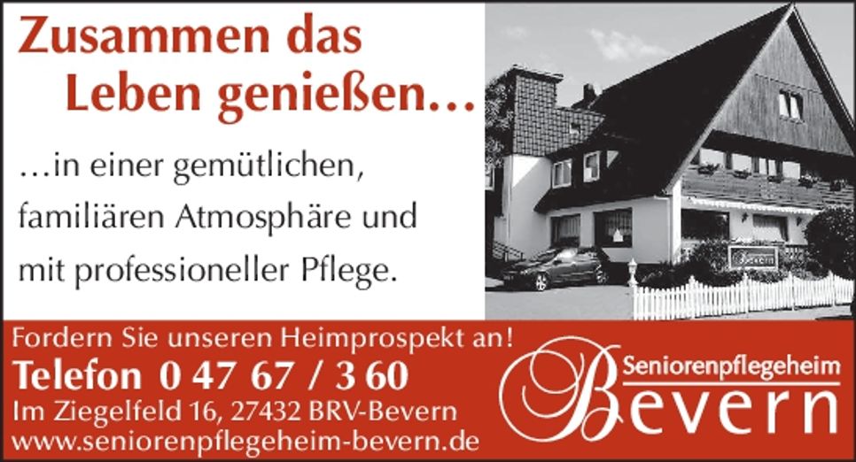 Zusammen das Leben genießen...