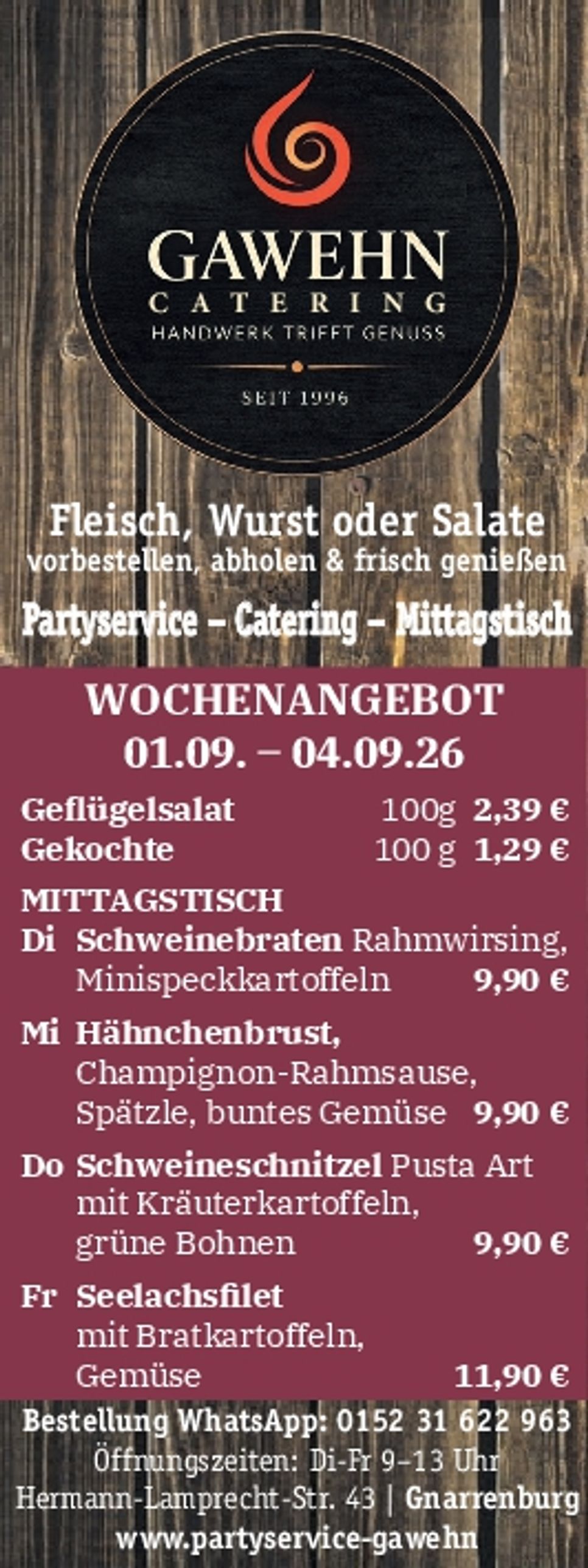 Angebote 1.9.-4.9.26
