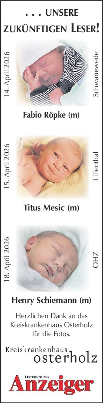 Babys OHZ- 14.04-18.04